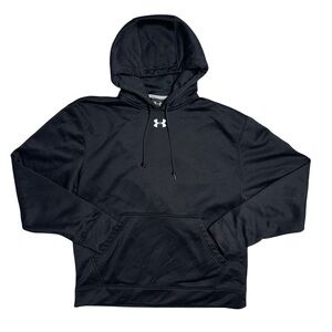 Under Armour Black Unisex Hooded Pullover M